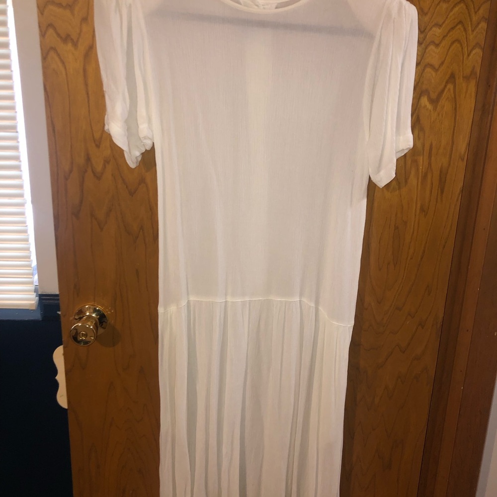 Vintage compagnie internationale express white dress